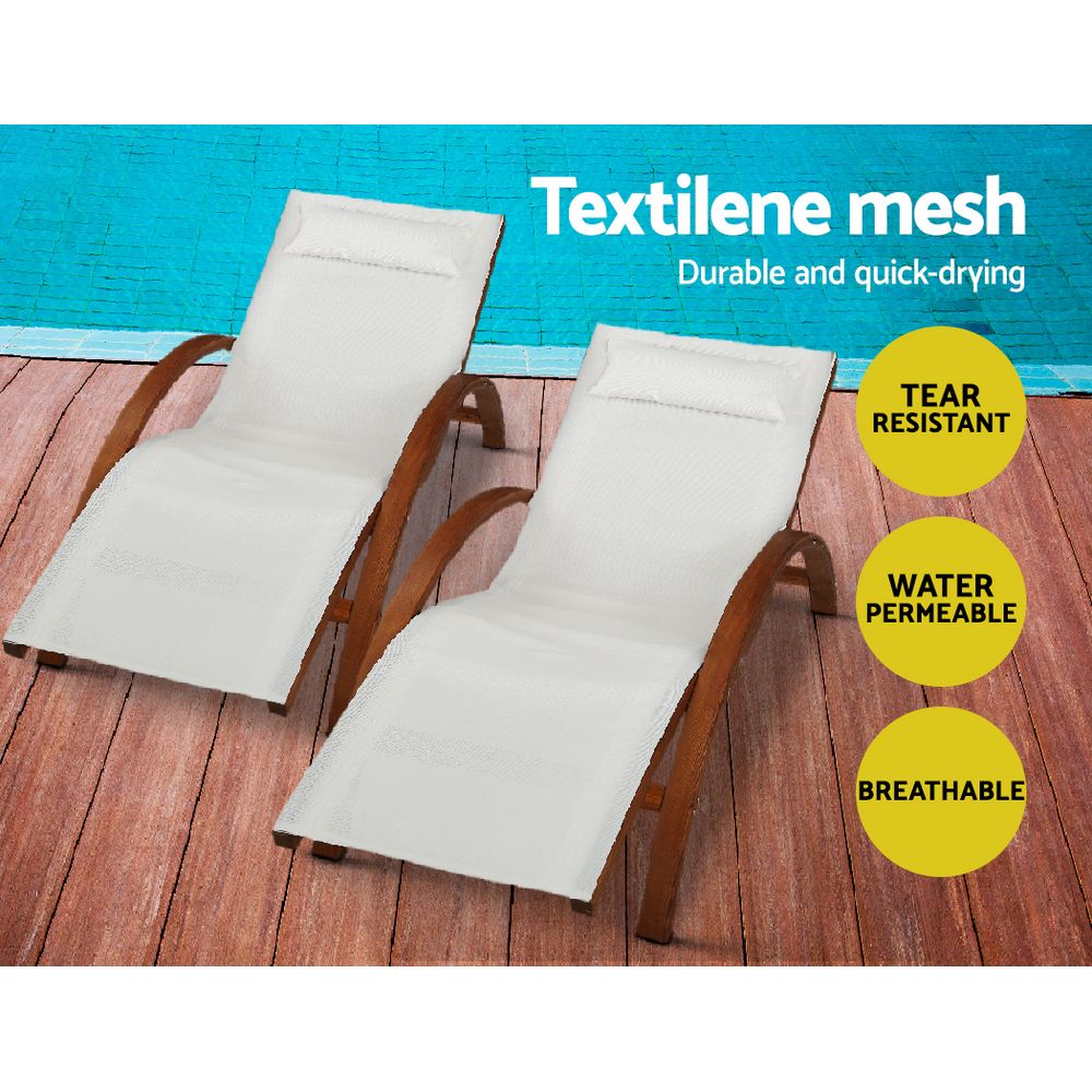 Brighton Luxury Wooden Sun Lounge